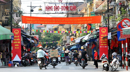 Hà Nội đề xuất lát đá đường Hàng Ngang, Hàng Đào